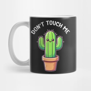 Don't Touch Me Cactus Mug